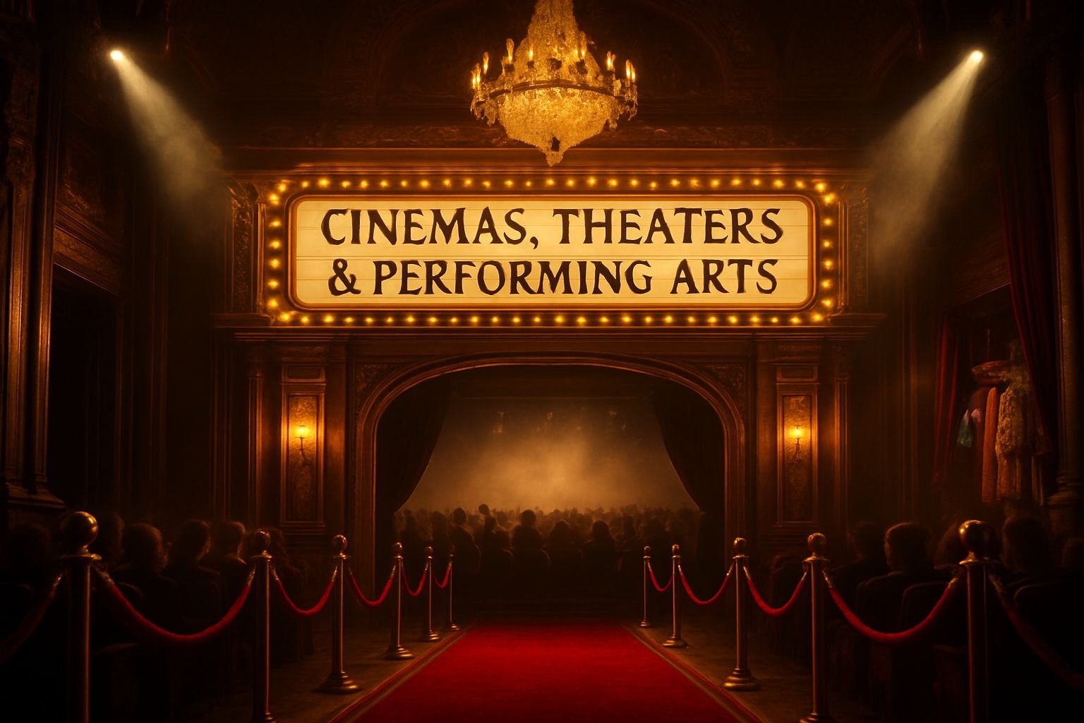 Cinemas, Theaters & Performing Arts
