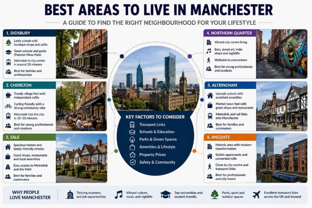 Best Areas to Live in Manchester
