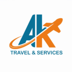 AK Travel and Services logo