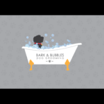 Bark and Bubbles Dog Grooming logo