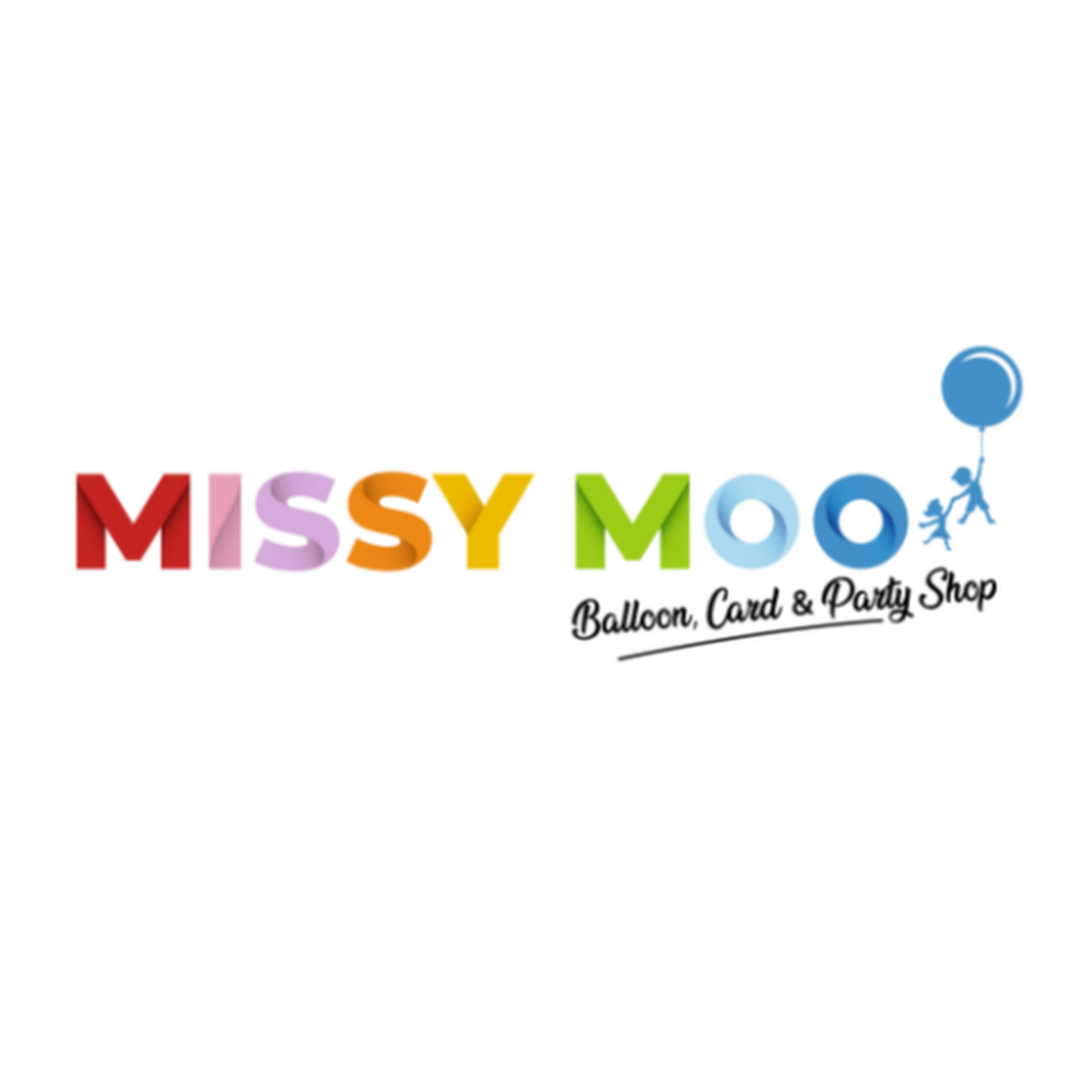 Missy Moo Balloons, Cards & Party Shop logo