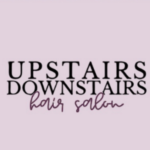Upstairs Downstairs Hairdressers Enfield logo