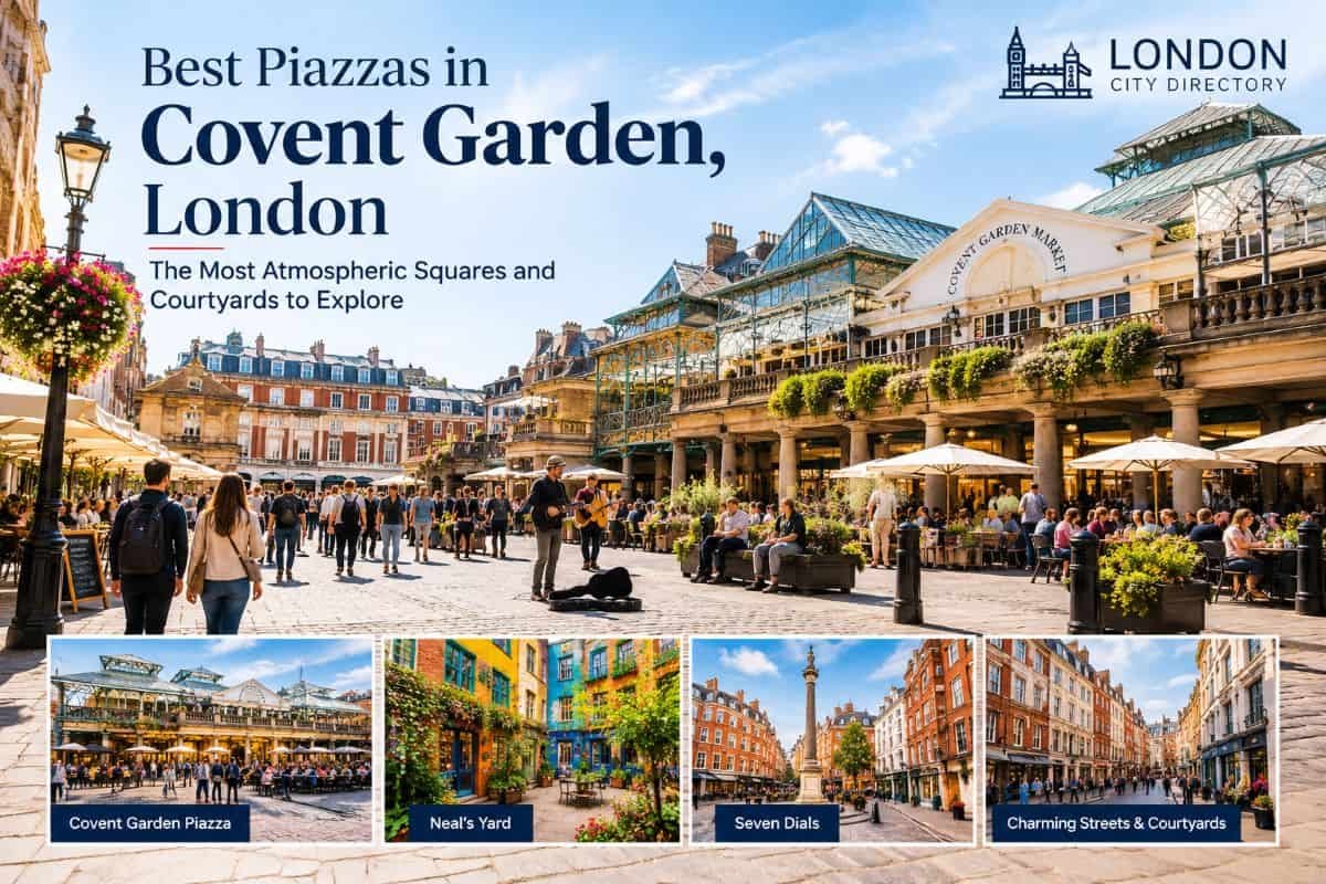 Best Piazzas in Covent Garden