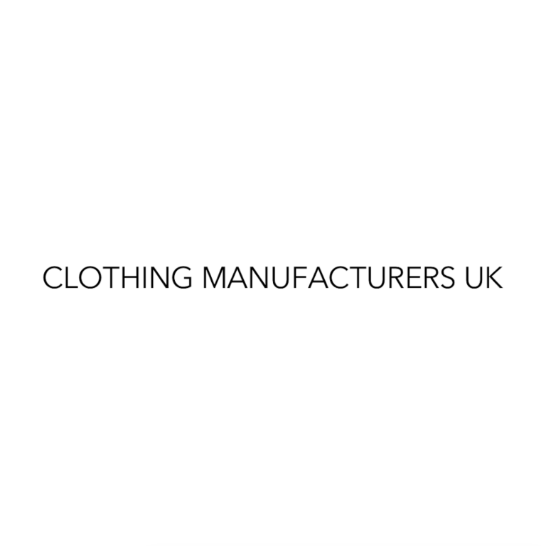 Clothing Manufacturers UK