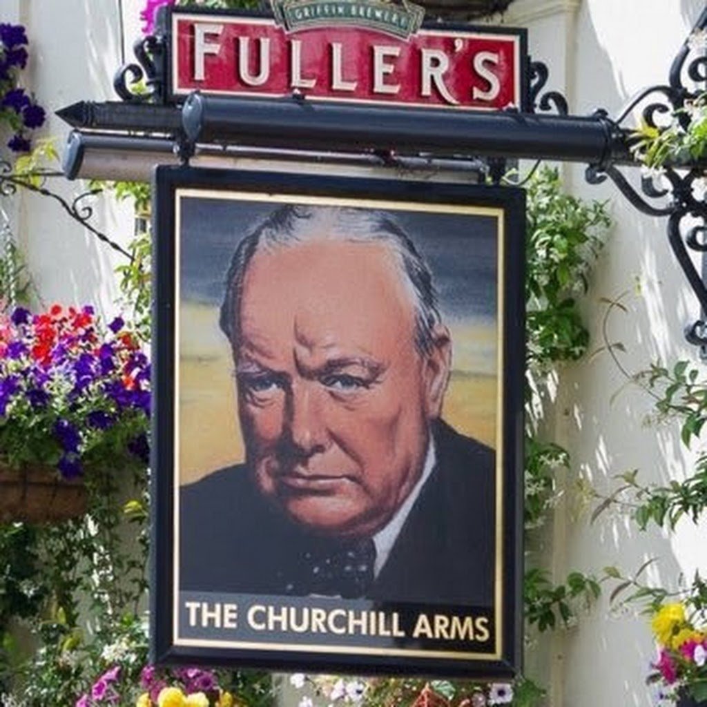 The Churchill Arms, Kensington logo
