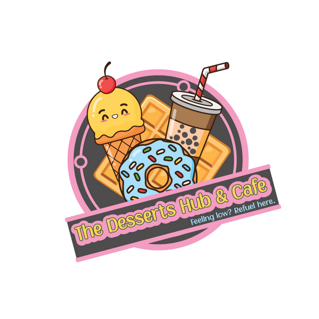 The Desserts Hub & Café logo